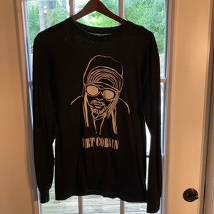 NWOT Kurt Cobain Long Sleeve Tee